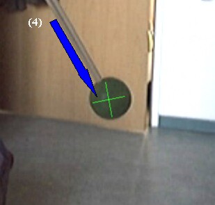 a tracked sphere